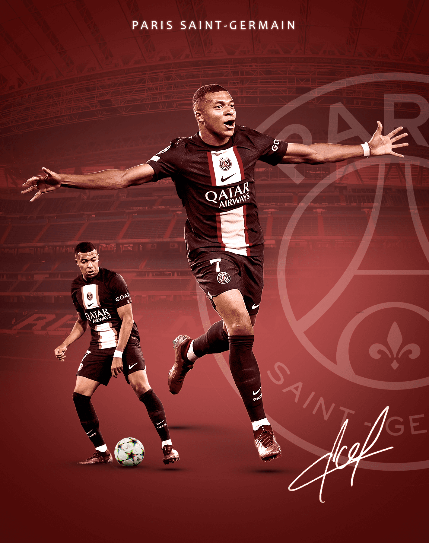 Mbappé - Graphic Design